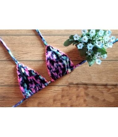 Busto Cortininha sem Bojo - Ref.: AB514 Avulsos Club Mariposa Biquinis - 1