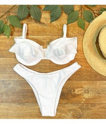 Biquíni Com Aro e Babados - Ref.: T2342 Biquínis Club Mariposa Biquinis - 2