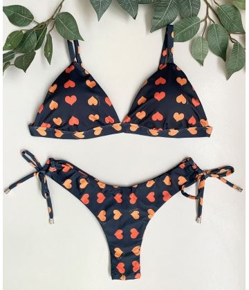 BIQUÍNI CORTINÃO COM BOJO CORAÇÃO - REF.: CC2459C Biquínis Club Mariposa Biquinis - 6