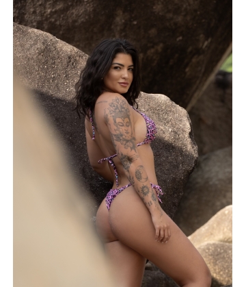 BIQUÍNI CORTININHA COM BOJO - REF.: CC2539 Biquínis Club Mariposa Biquinis - 3