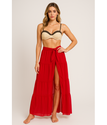 Saia Babado Tamanho Único -...