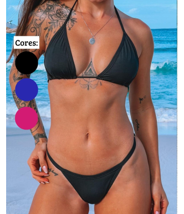 BIQUÍNI CORTININHA COM BOJO...