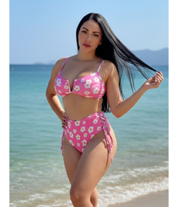 BIQUÍNI HOTPANT COM ARO -...